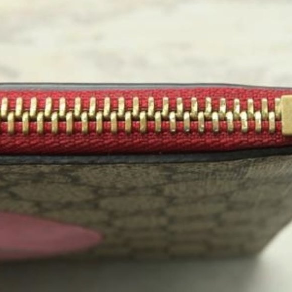 GUCCI LIMITED EDITION SUPREME CANVAS+LEATHER BOSCO CLUTCH/POUCH-100% AUTHENTIC - Picture 7 of 12